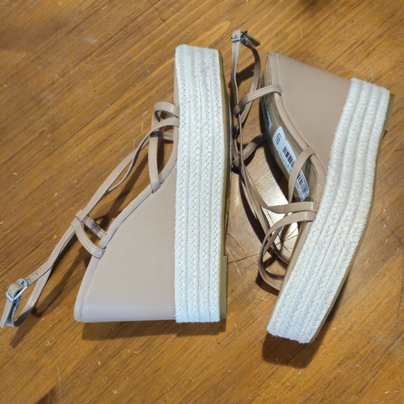 STEVE MADDEN Woman's Sandals Whitlee Strappy Espadrille Platform Wedge Shoes - Picture 8 of 12